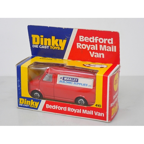 385 - A boxed Dinky Toys No.612 Commando Jeep and two boxed No.410 Bedford Vans