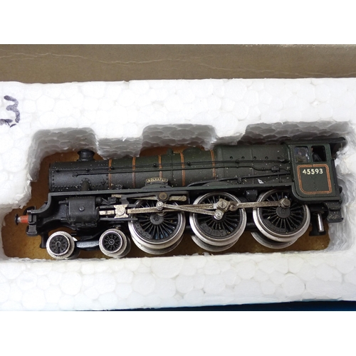 392 - Three boxed Peco N gauge Jubilee Class Locomotives