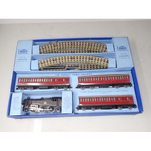 40 - Hornby-Dublo EDP 13 2-6-4T Passenger Set, mint, boxed with literature
Locomotive and coaches in near... 