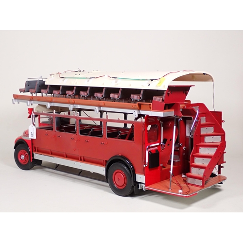 419 - A part built large scale metal Model of a Routemaster double decker Bus