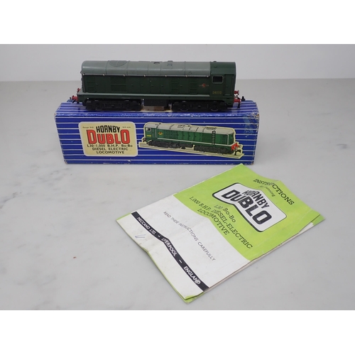 48 - Hornby-Dublo L30 Bo-Bo, near mint, boxed with literature
Model in near mint condition, has been ligh... 