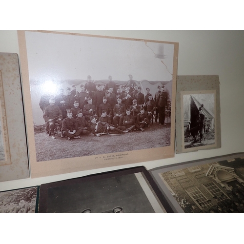 504 - Box of assorted Prints/Engravings, Photographs, including some military, etc