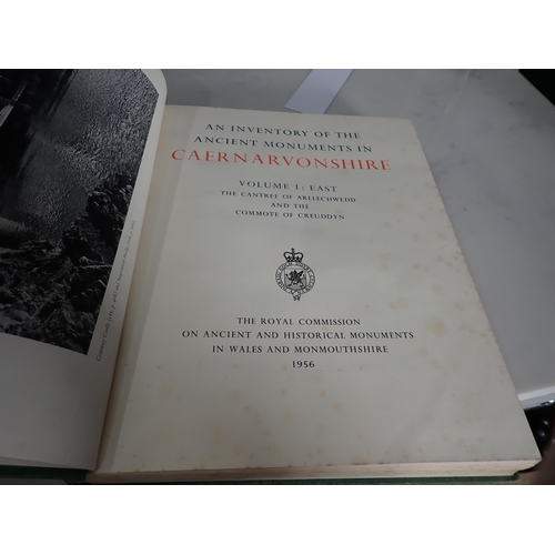 509 - Royal Commission of Ancient Monuments in Caernarvonshire, Vol I, II and III, pub 1956;  (3)