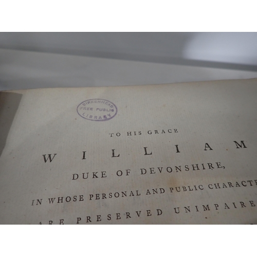 517 - WARRINGTON Rev. William, The History of Wales in nine books, bound in one volume, pub London 1786, e... 