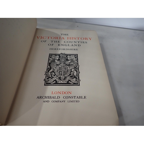 519 - BRASSINGTON W. Salt, Historic Worcestershire, illustrated, The Victoria History of the Counties of E... 