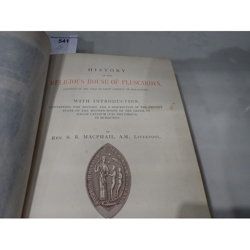 541 - SMALL John William, Old Stirling, pub 1897, CRAWFORD, History of Renfrewshire, 1782, and MACPHAIL Re... 