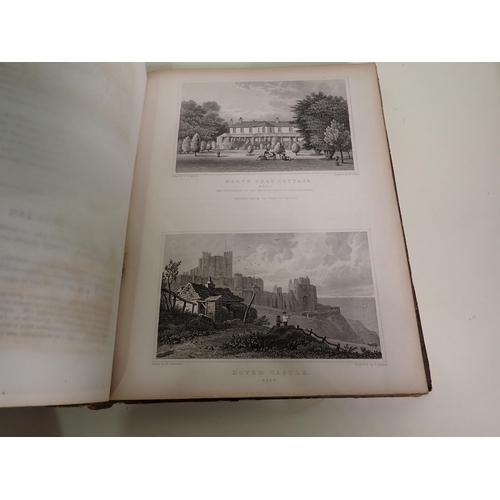 549 - SHEPHERD/GASTINEAU, Virtue's Picturesque Beauties of Great Britain in a series of views, cities, tow... 