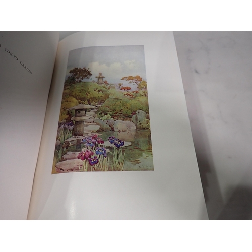 571 - CANE Florence Du, The Flowers and Gardens of Japan, pub Adam & Black, 1908, illus Ella Du Cave, THEO... 