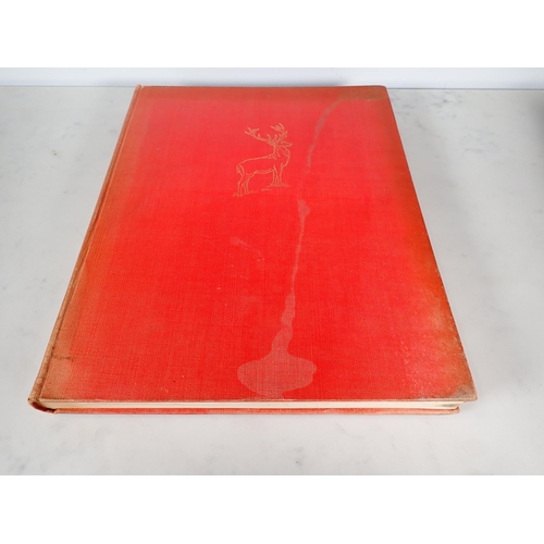 604 - MACDERMOT E.T The Devon and Somerset Staghounds 1907 - 1936, pub Collins 1936, red cloth, stained, C... 