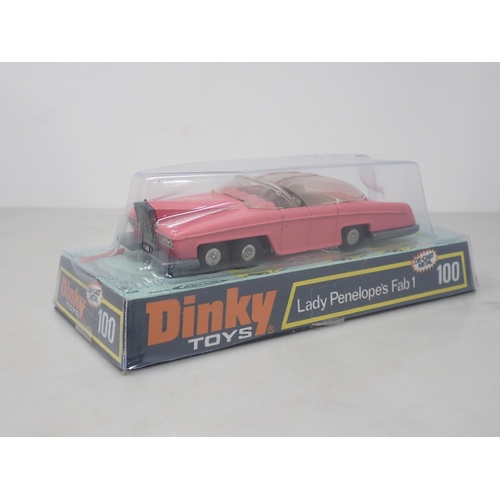 66 - A Dinky Toys No.100 Lady Penelope's Fab 1 in possibly later cardboard and plastic box