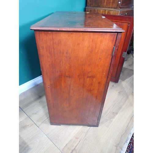 667 - A Victorian mahogany Lepidopterist's Cabinet by Watkins and Doncaster fitted pair of cupboard doors ... 