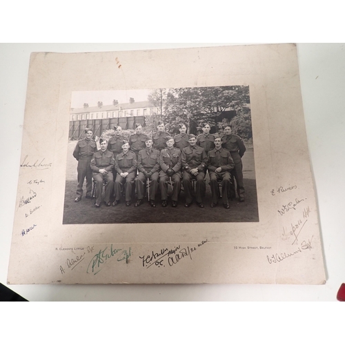 736 - A Collection of WWII Memorabilia relating to Percival David Gibson, RASC, No 131L66, including a let... 