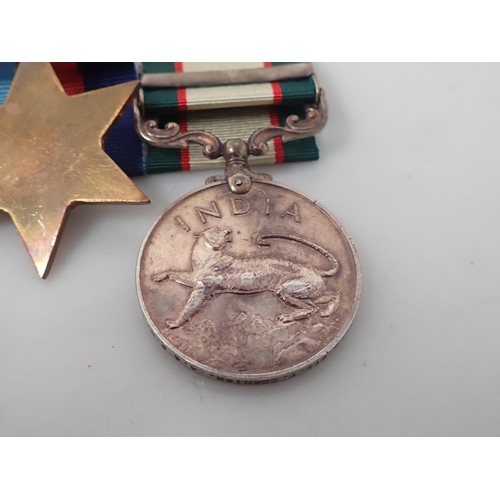 762 - Medal Group comprising Indian GSM North-west Frontier 1936-37, 1939-45 Star, Pacific Star and War Me... 