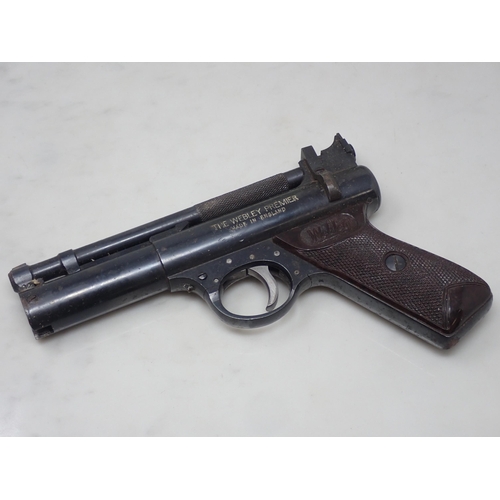 843 - A boxed Webley 'Premier' Air Pistol