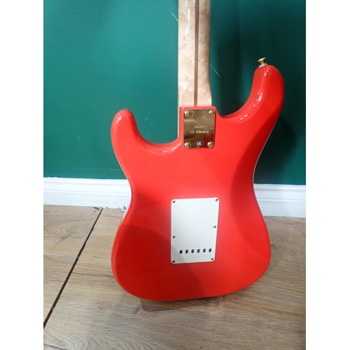 847 - ***WITHDRAWN***A Fender Stratocaster 59 Shadow Guitar with custom shop 15 of 20 sticker No.34363 in ... 