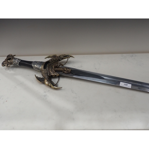 851 - ***WITHDRAWN***A replica of Arthur's Sword