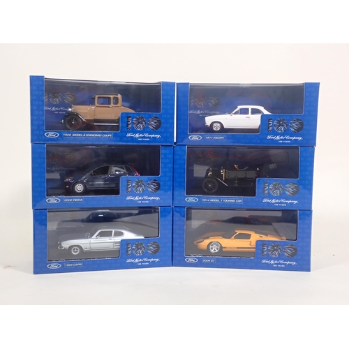 422 - A Set of six boxed Ford 100 years Anniversary Models