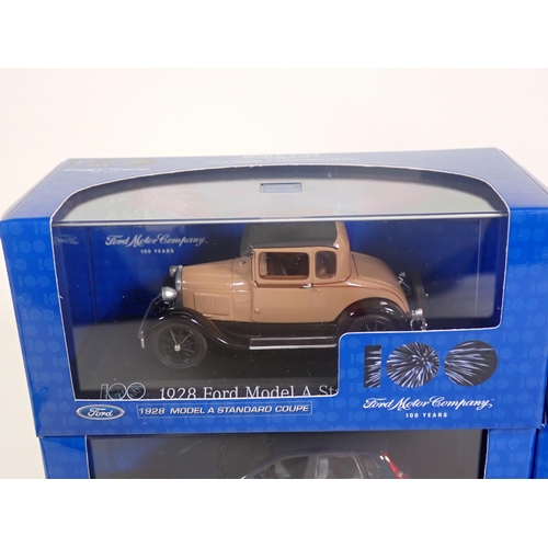 422 - A Set of six boxed Ford 100 years Anniversary Models