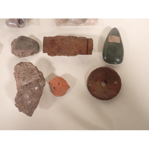 715 - A selection of lead Bullets, etc. being relics of various conflicts including, by repute, a Cartridg... 