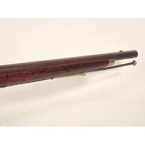 757 - An Indian Brown Bess style Musket marked JPR 607