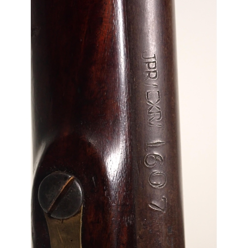 757 - An Indian Brown Bess style Musket marked JPR 607