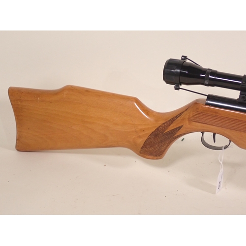 839 - A Relum 'Tornado' .22 Air Rifle with telescopic sight and Case