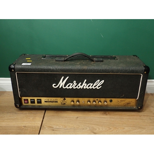 850 - ***WITHDRAWN***A Marshall JCM Slash Signature Amplifier A/F