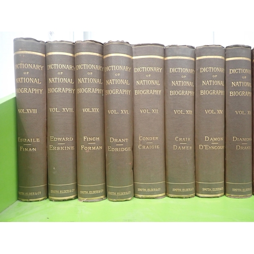 527 - Dictionary of National Biography, edit by Leslie Stephen, pub London, Smith Elder, 1885-1889 (51)