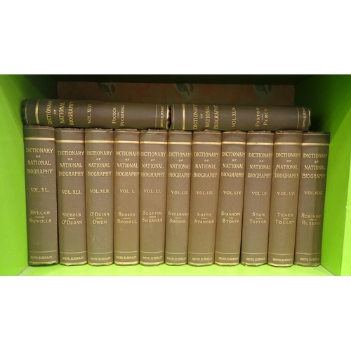 527 - Dictionary of National Biography, edit by Leslie Stephen, pub London, Smith Elder, 1885-1889 (51)