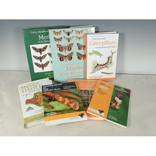 648A - Six Lepidoptera Identication Guides including 'Colour Identification Guide to Moths of the British I... 