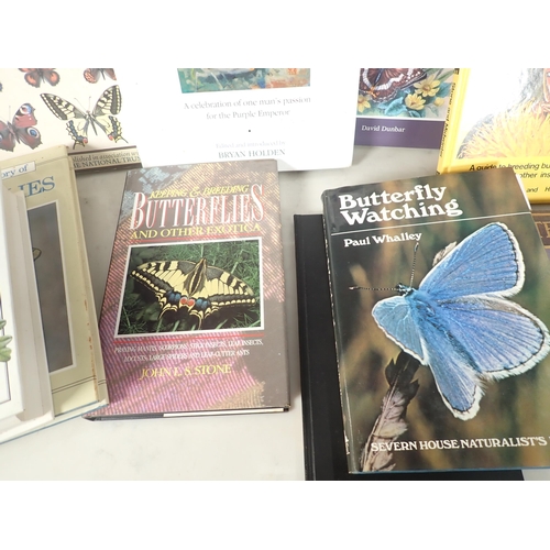 649A - Eleven Books on Lepidoptery including Dunbar, George 'British Butterflies, A History in Books'; Thom... 