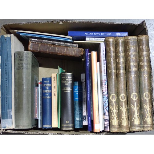 732 - Five boxes of Books, mainly Military History, Antique Arms, etc.