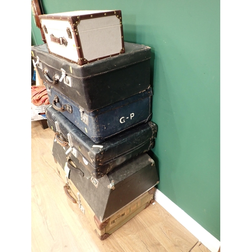 307 - Six assorted Luggage Cases A/F.