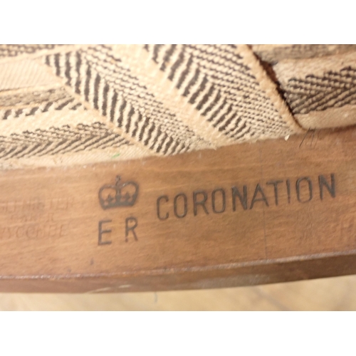 116 - An E.R. Coronation Stool