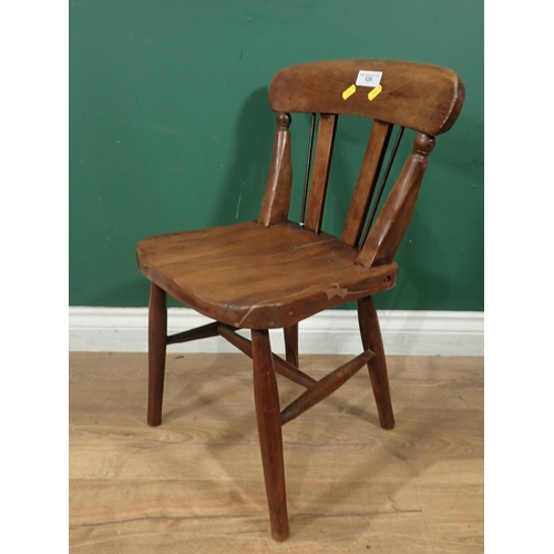 125 - An ash child's Chair