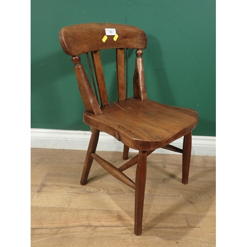 125 - An ash child's Chair