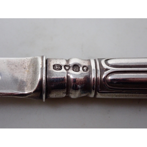 142 - A Victorian silver Paperknife, London 1855