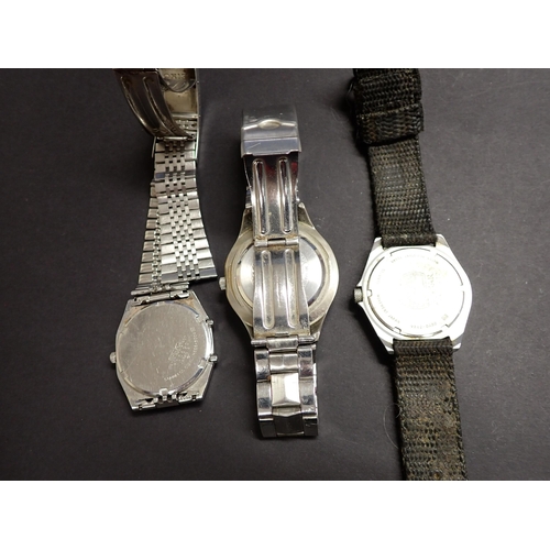 155 - A gentleman's Seiko Quartz Wristwatch and two others