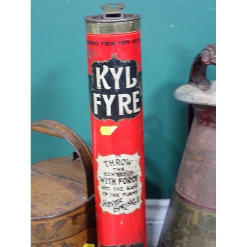 390 - A 'Kyl Fyre' Fire Extinguisher, a Watering Can and a Jug