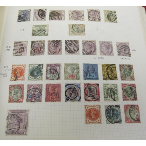 401 - A GB QuV-QueII Stamp Collection, mint/used, including a range of 1d reds, QuV, KEVII and GeoV defini... 