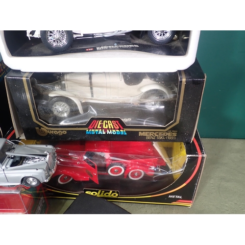 465 - A large quantity of collectible metal die-cast Cars including Prestige, Solido, Revell, etc