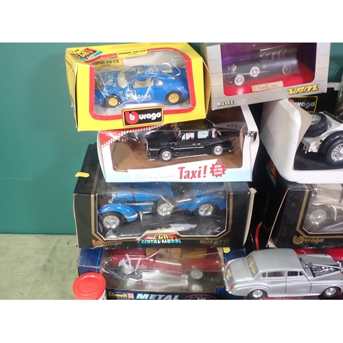 465 - A large quantity of collectible metal die-cast Cars including Prestige, Solido, Revell, etc