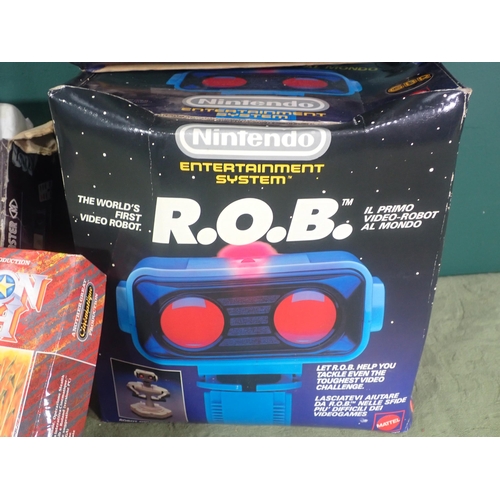 469 - A Nintendo R.O.B. Entertainment System, Nintendo Gyromite Entertainment System (both boxed), Star Ch... 