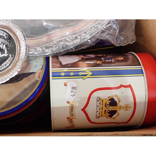 478 - Box of Royal Commemorative items