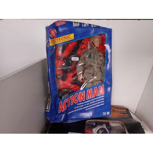 481 - Four boxed Action Man Figures and Sets