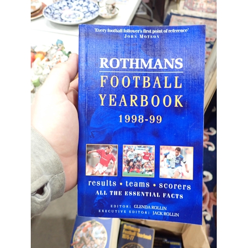 528 - A box of Rothman's Football Yearbooks