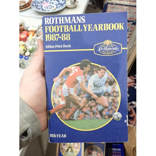 528 - A box of Rothman's Football Yearbooks