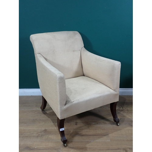 615 - An Edwardian Armchair A/F