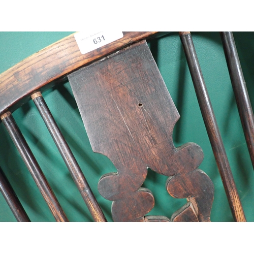 621 - A mahogany veneered Bookcase fitted two frieze drawers, a pine Pot Cupboard and a mahogany Canterbur... 