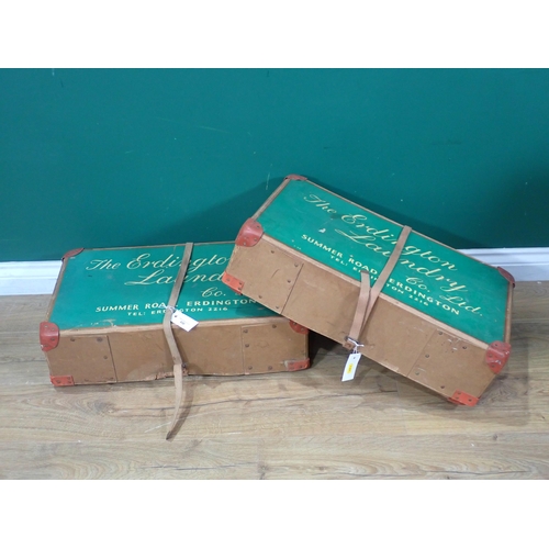 630 - Two 'The Erdington Laundry Co. Ltd' cardboard Boxes